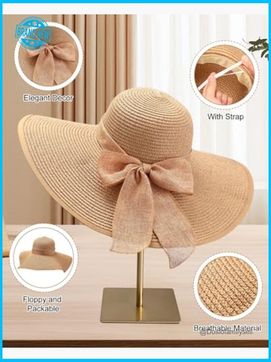 Bohemian Summer Accessories Set Straw Hat Mesh Tote Sunglasses Earrings